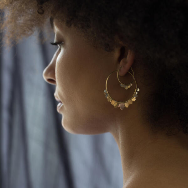 Sia Taylor FE9 RAIN FE8 RAIN Rainbow Gold Earrings M