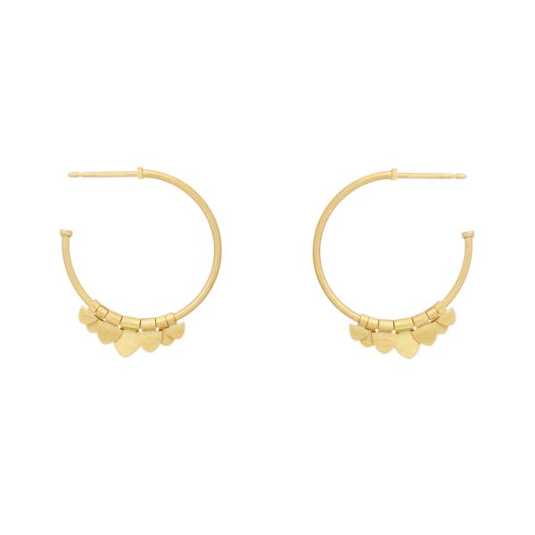 Sia Taylor FE9 Y Yellow Gold Earrings WB