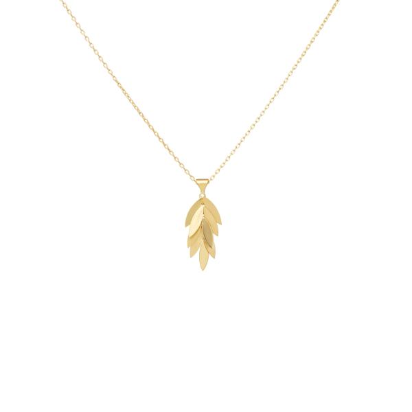 Sia Taylor KLN3 Y Yellow Falling Leaf Pendant WB