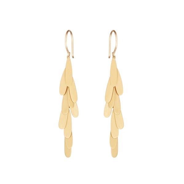 Sia Taylor ME14 Y Yellow Gold Earrings WB