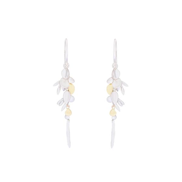 Sia Taylor ME3 SG Silver Short Meadow Earring 1