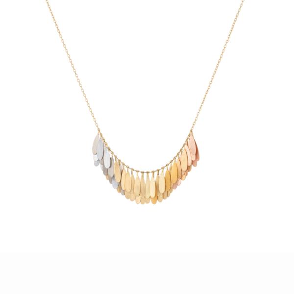 Sia Taylor MN15 RAIN Rain Gold Necklace 1