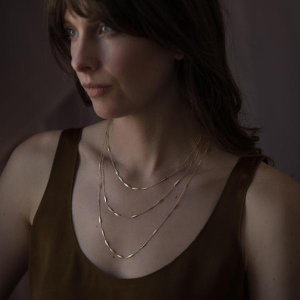 Sia Taylor MN4 Y Yellow Gold Necklace 3