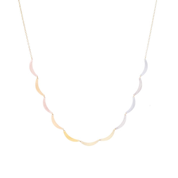 Sia Taylor RN2 RAIN Rainbow Gold Necklace 1