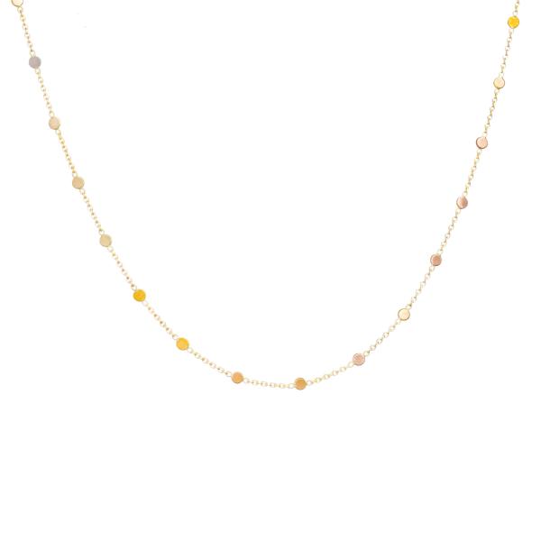 Sia Taylor SN3 RAIN Rainbow Gold Dust Necklace WB