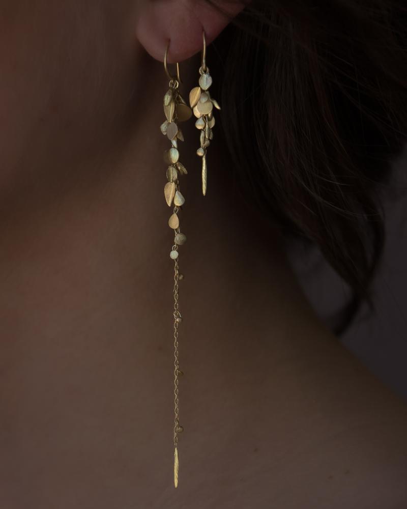 Sia Taylor ME3 Y Yellow Gold Earrings 4