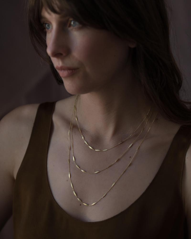 Sia Taylor MN4 Y Yellow Gold Necklace 3
