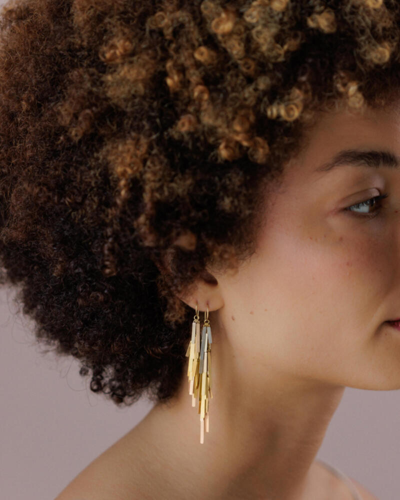 Sia Taylor RE10 FADE Fade Gold Earrings 4