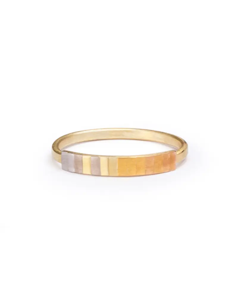 Sia Taylor KR14 RAIN Rainbow Gold Arc Band WB 2