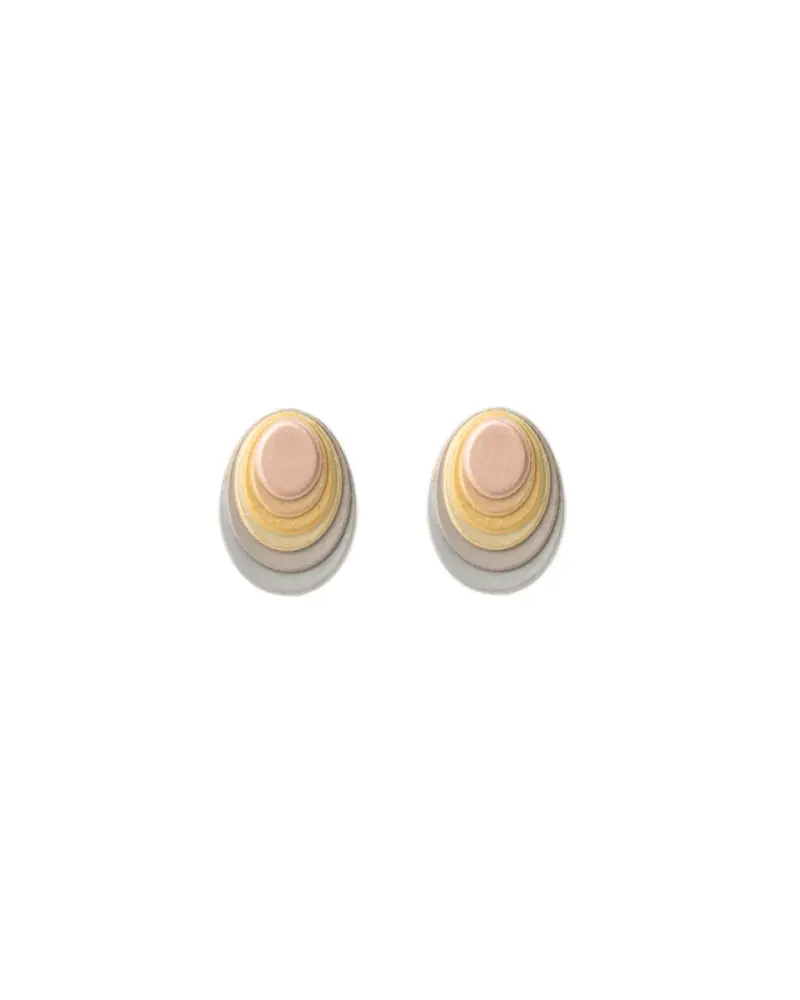 Sia Taylor FE18 RAIN Rainbw Gold Tiny Plume Stud WB