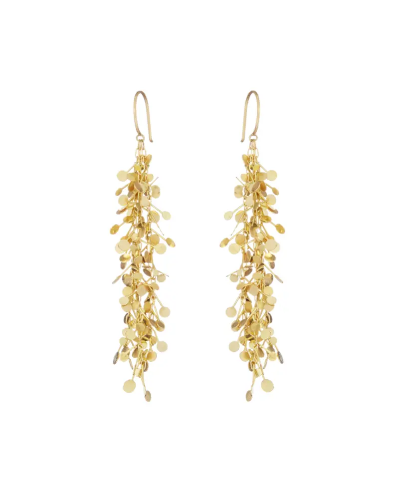 Sia Taylor DE357 Y Yellow Gold Big Dots Earrings WB