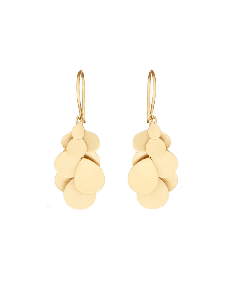 Sia Taylor ME11 Y Yellow Gold Earrings WB
