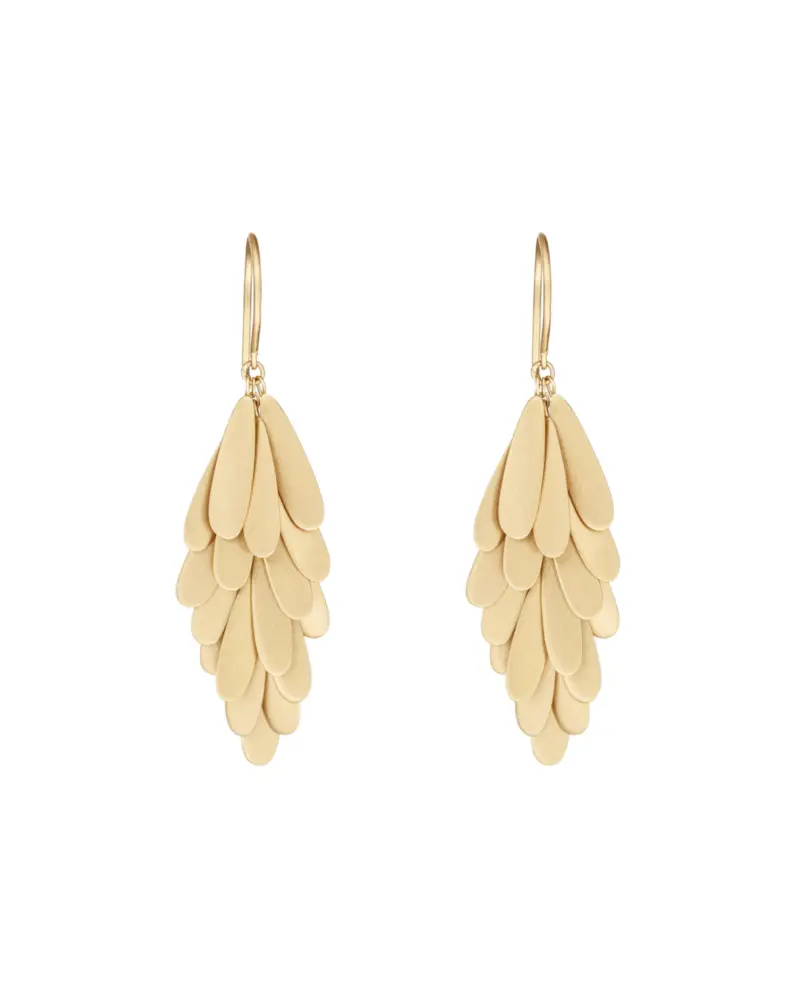 Sia Taylor ME12 Y Yellow Gold Earrings WB