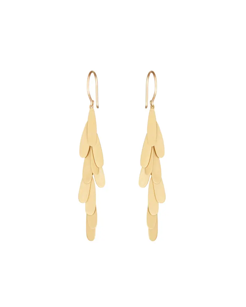 Sia Taylor ME14 Y Yellow Gold Earrings WB