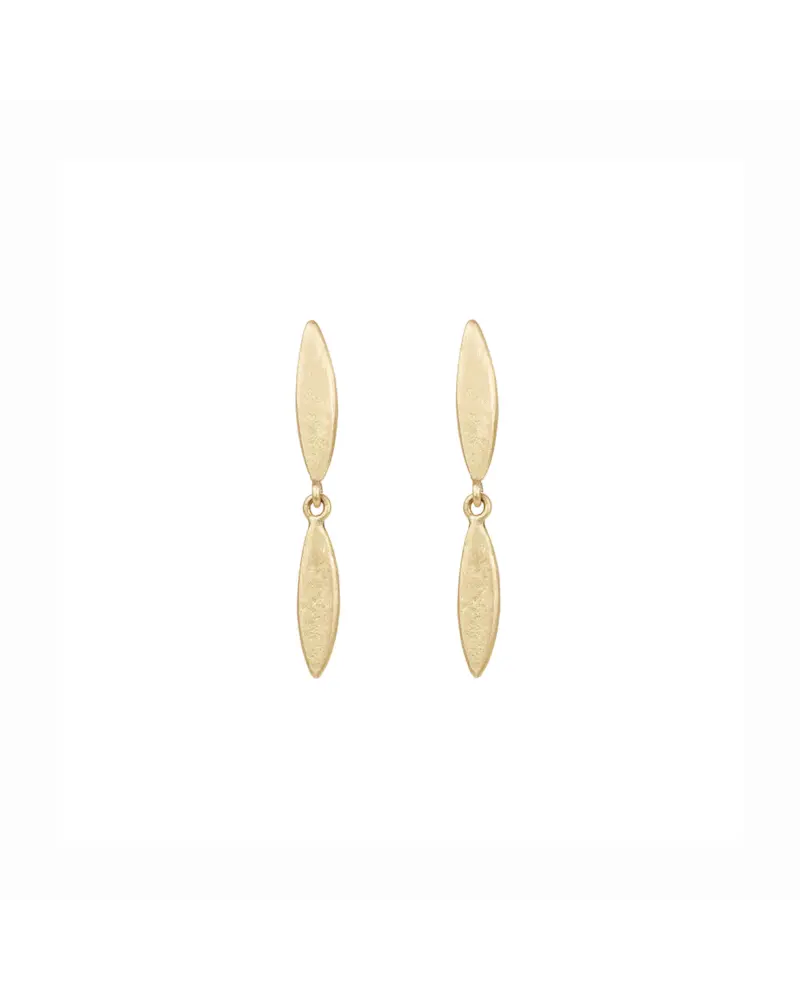 Sia Taylor ME21 Y Yellow Gold Earrings 1