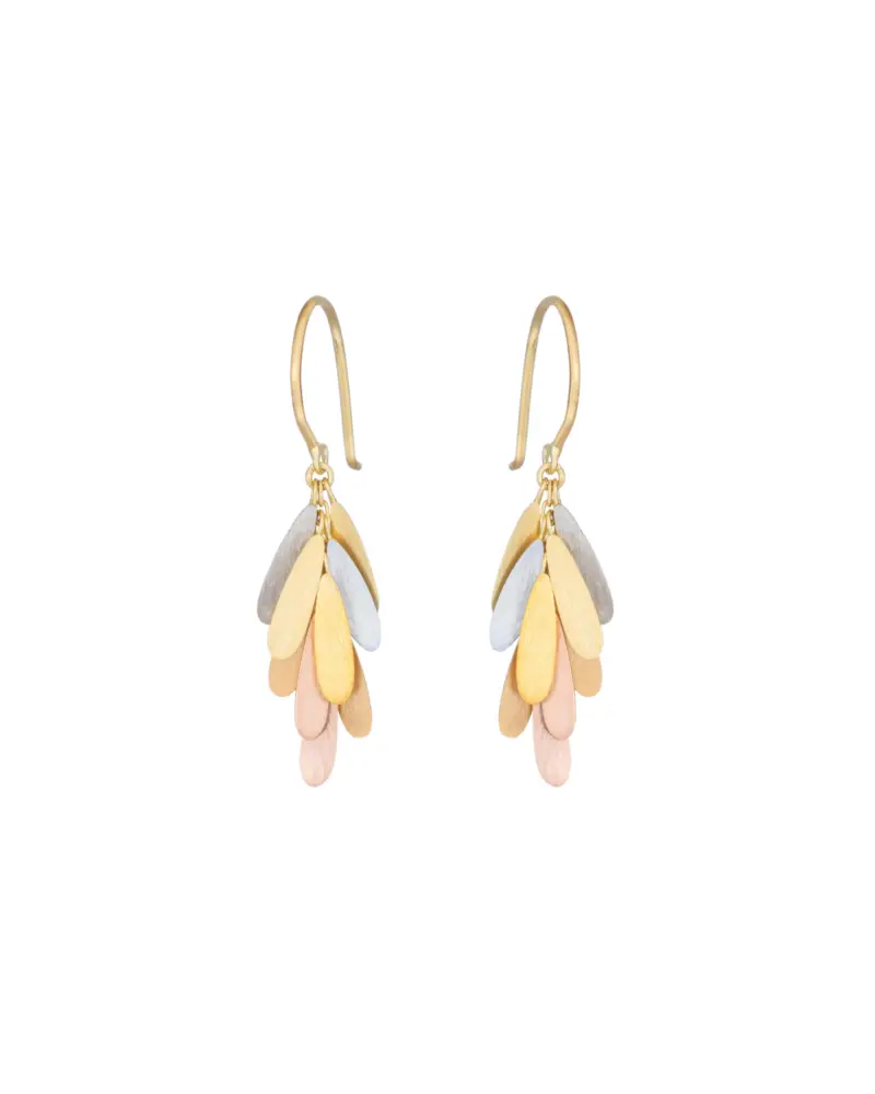 Sia Taylor ME15 RAIN Rain Gold Earrings 1