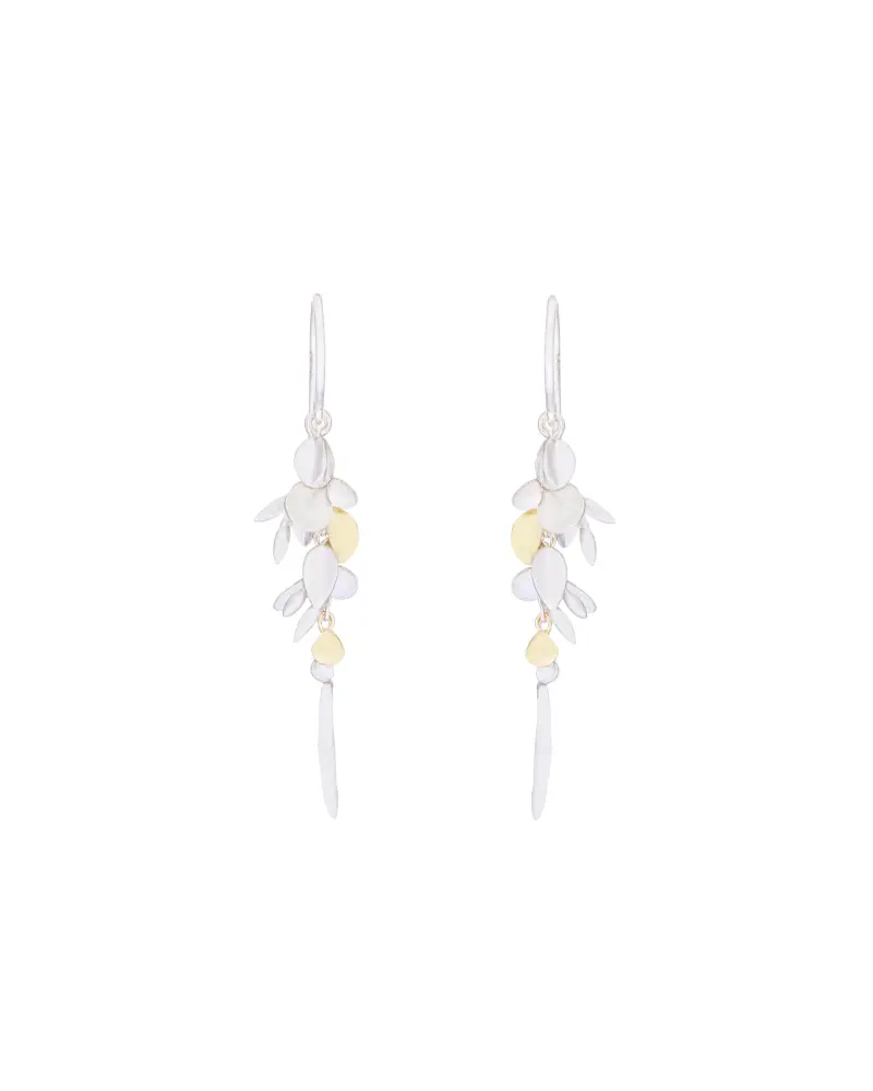 Sia Taylor ME3 SG Silver Short Meadow Earring 1