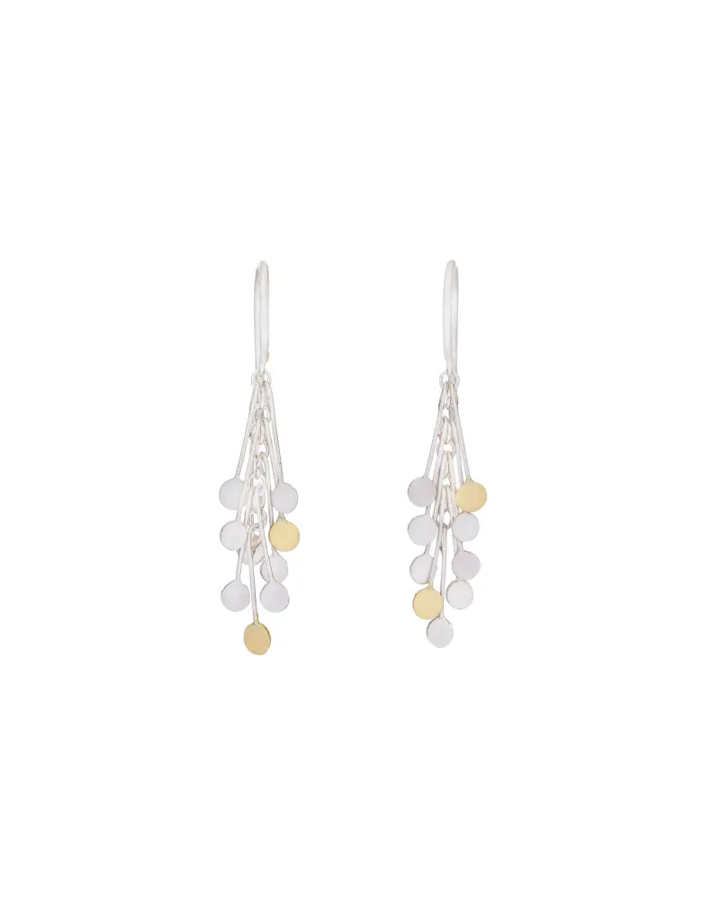 Sia Taylor DE24 SG Silver Gold Dot Earring 1
