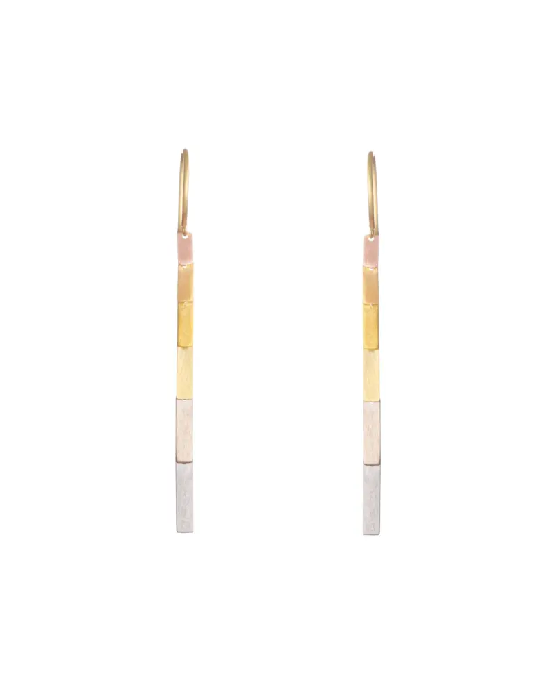 Sia Taylor KE34 RAIN Rainbow Gold Sunset Earring WB