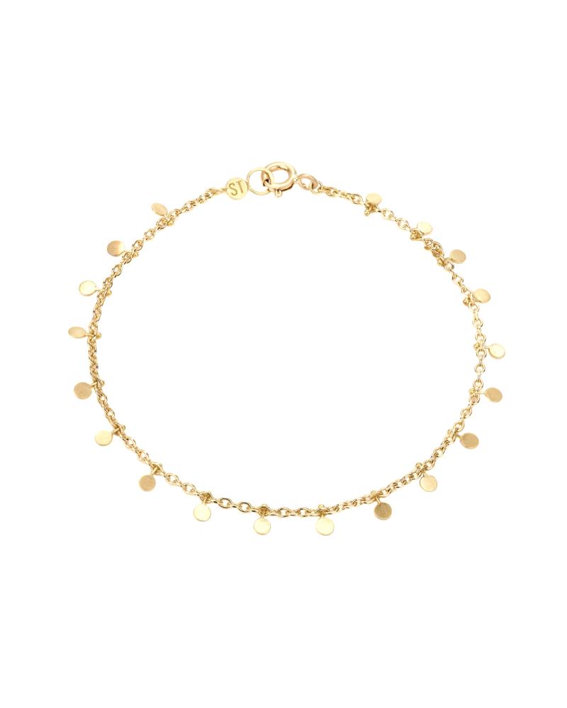 Sia Taylor DB7 Y Yellow Gold Even Tiny Dots Bracelet WB2