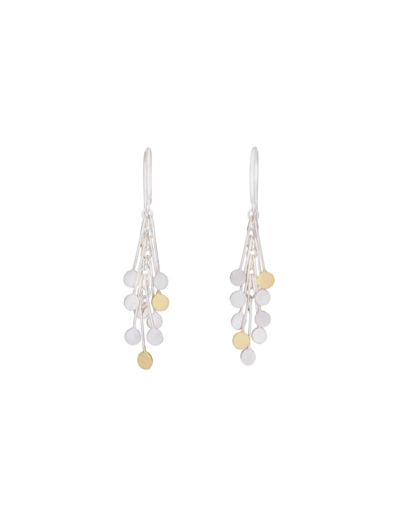 Sia Taylor DE24 SG Silver Gold Dot Earring 1