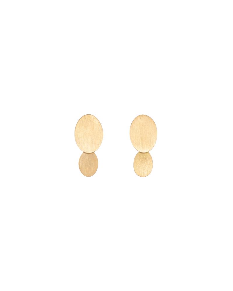 Sia Taylor FE10 Y Yellow Gold Stud Earrings WB