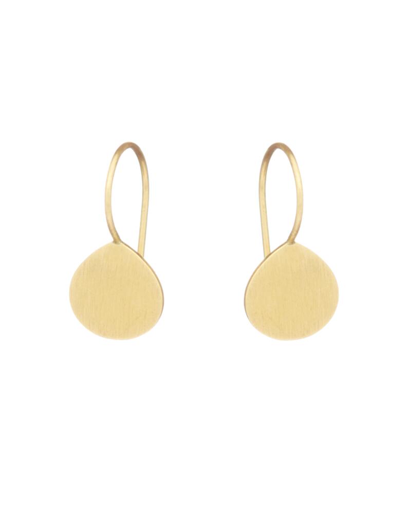 Sia Taylor FE14 Y Yellow Golden Plume Drop Earrings WB