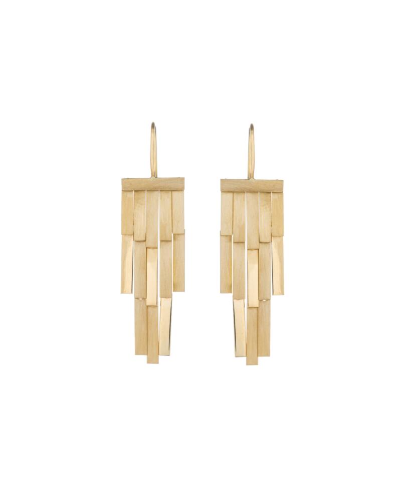 Sia Taylor KE2 Y Yellow Gold Rainfall Earring WB
