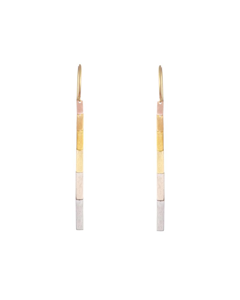 Sia Taylor KE34 RAIN Rainbow Gold Sunset Earring WB