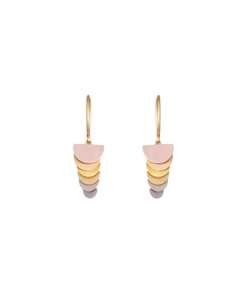 Sia Taylor KE42 RAIN Rainbow Gold Tiny Sunrise Earring WB