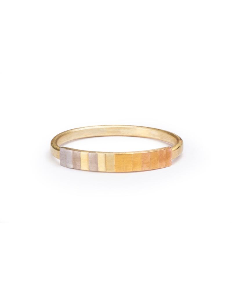 Sia Taylor KR14 RAIN Rainbow Gold Arc Band WB 2