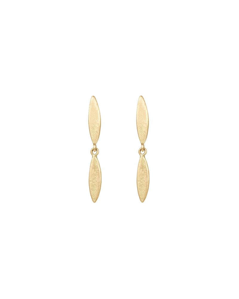 Sia Taylor ME21 Y Yellow Gold Earrings 1