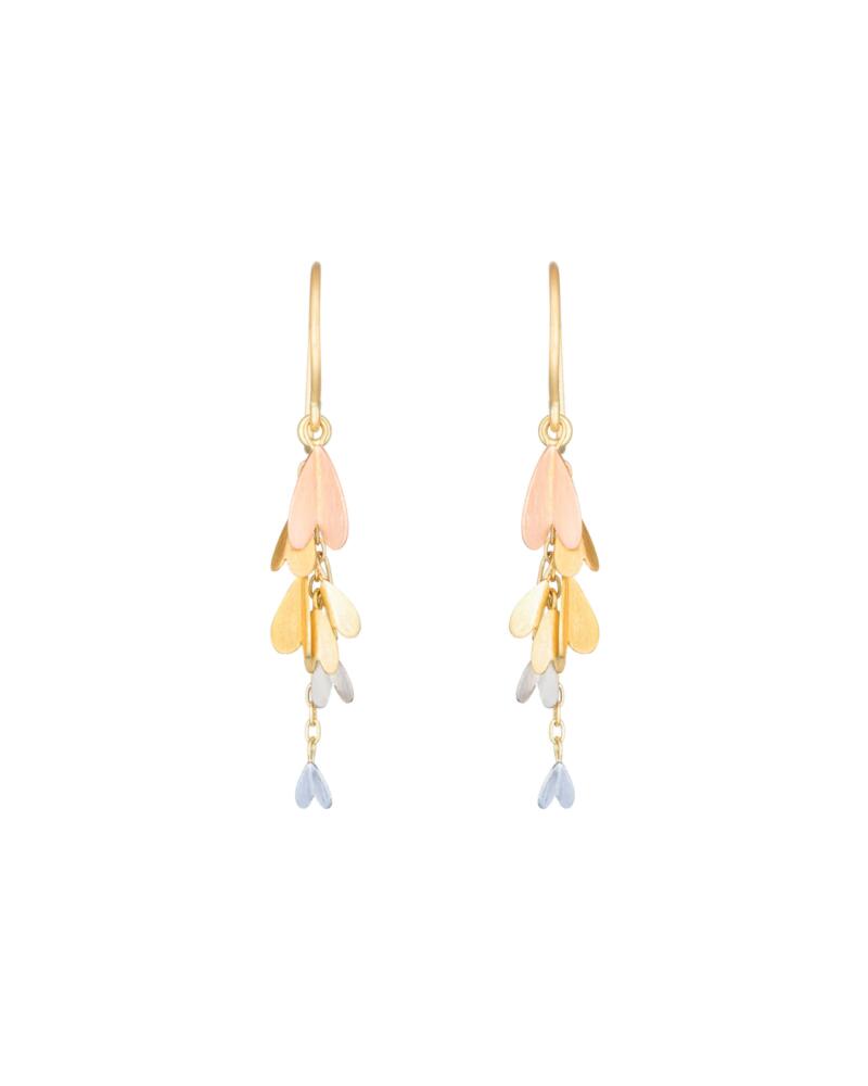 Sia Taylor ME7 RAIN Rainbow Gold Earrings 1