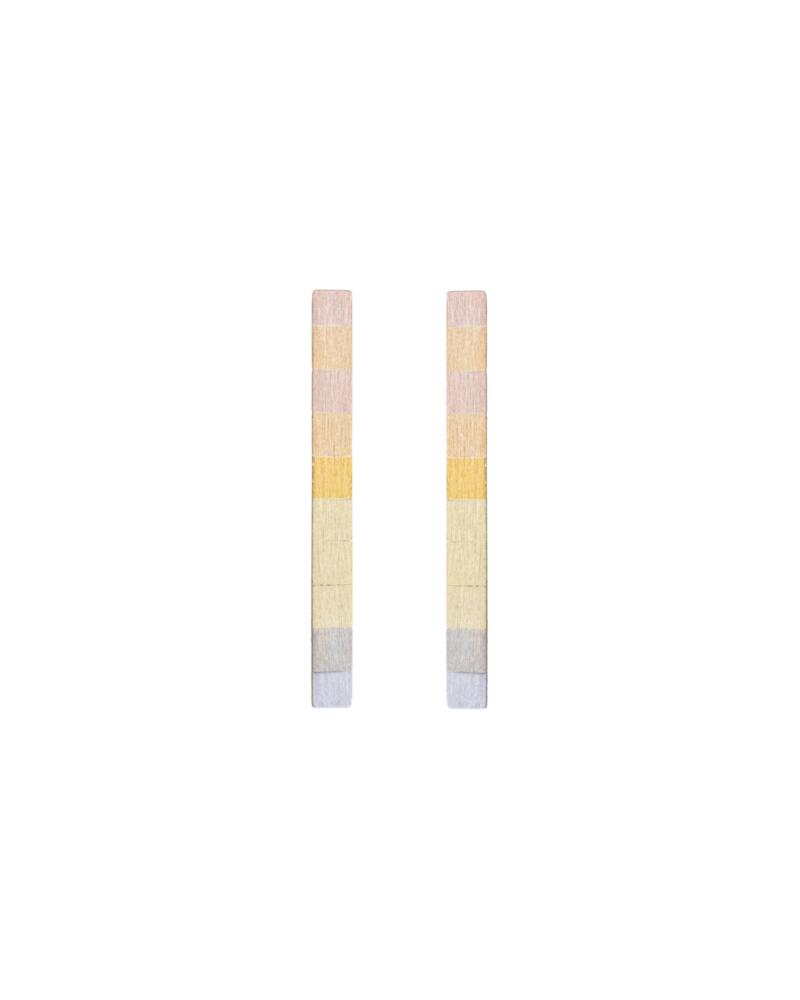 Sia Taylor RE8 RAIN Rainbow Gold Earrings 1