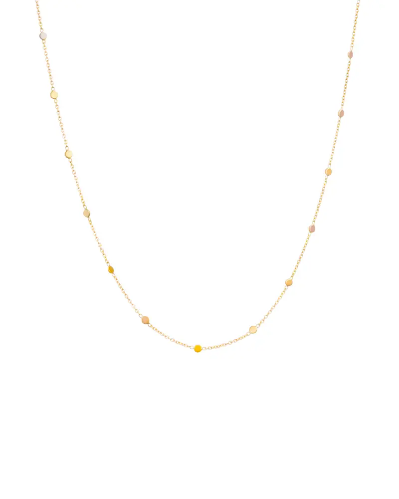 Sia Taylor SN4 RAIN Rainbow Gold Dust Necklace WB