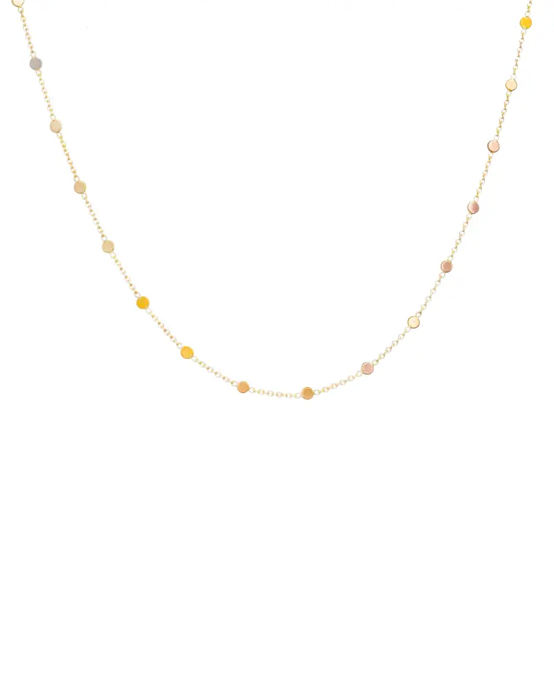 Sia Taylor SN3 RAIN Rainbow Gold Dust Necklace WB