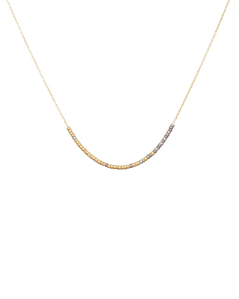 Sia Taylor KN12 Y Tiny Bead Colour Graded Necklace WB
