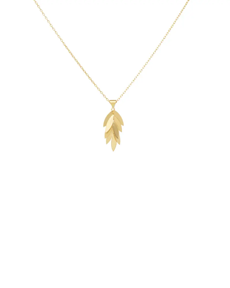 Sia Taylor KLN3 Y Yellow Falling Leaf Pendant WB
