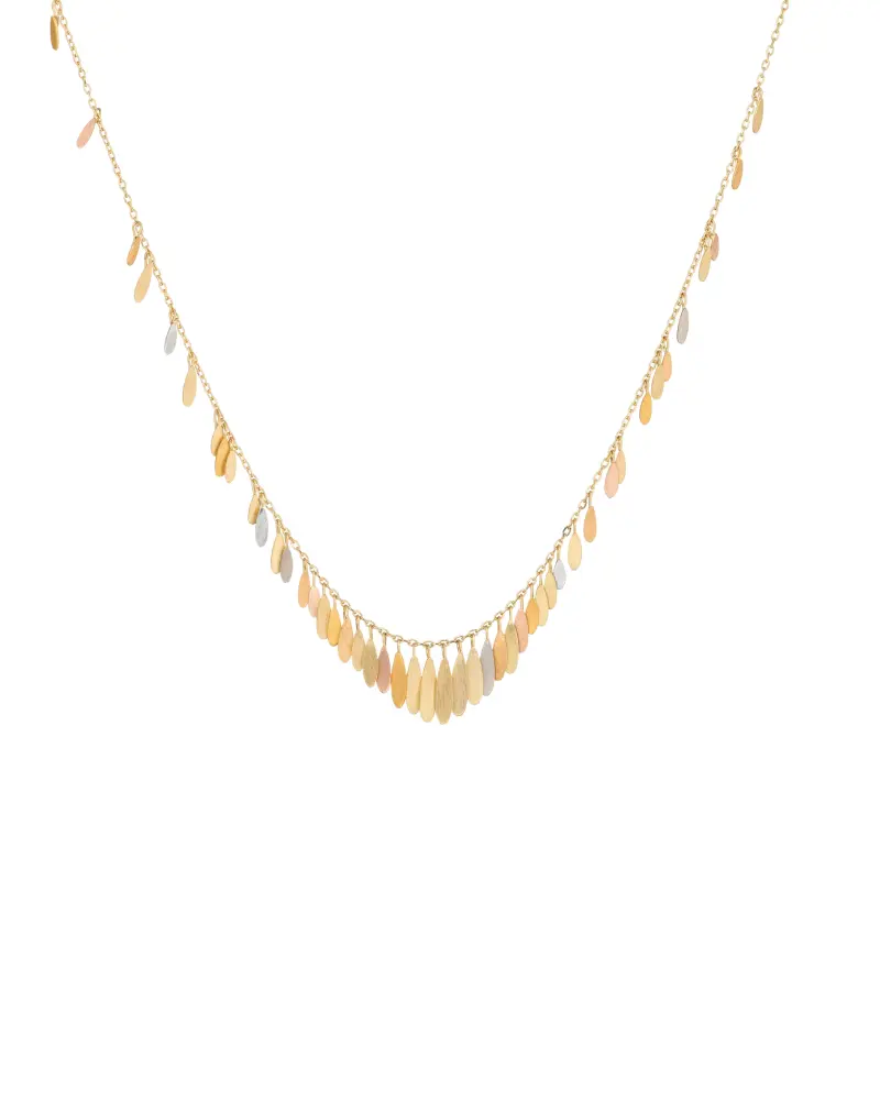 Sia Taylor MN16 RAIN Rain Gold Necklace 1