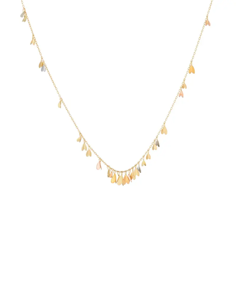 Sia Taylor MN17 RAIN Rainbow Gold Necklace 1