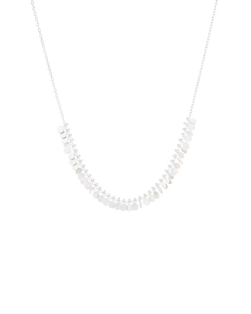 Sia Taylor DN2 S Tiny Silver Dots Arc Necklace 1