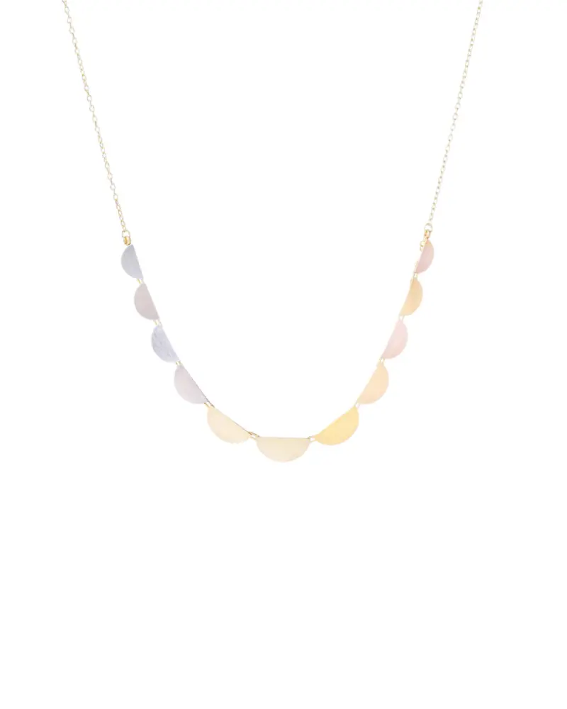 Sia Taylor RN5 RAIN Rainbow Gold Necklace 1