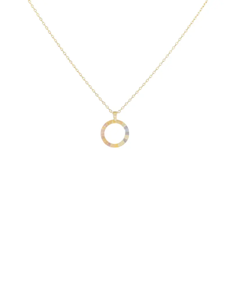 Sia Taylor RN11 RAIN Rainbow Gold Necklace 1