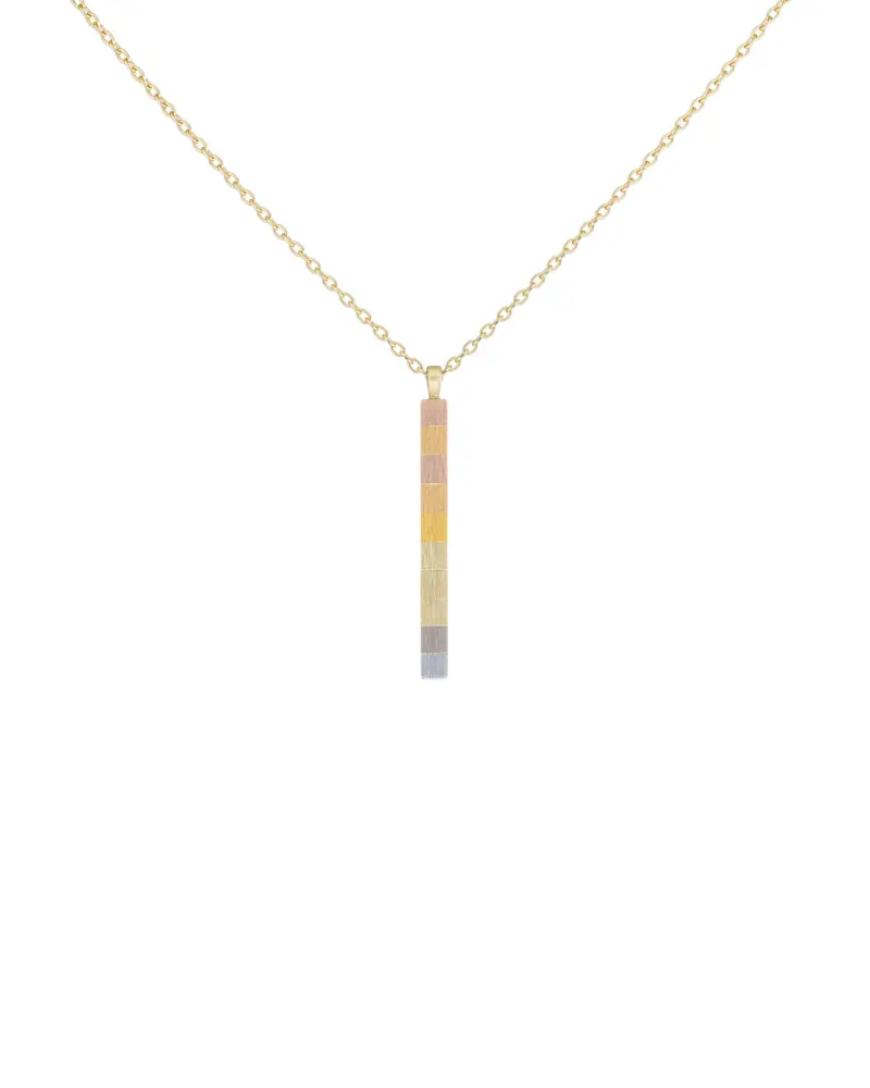 Sia Taylor RN12 RAIN Rainbow Gold Necklace 1