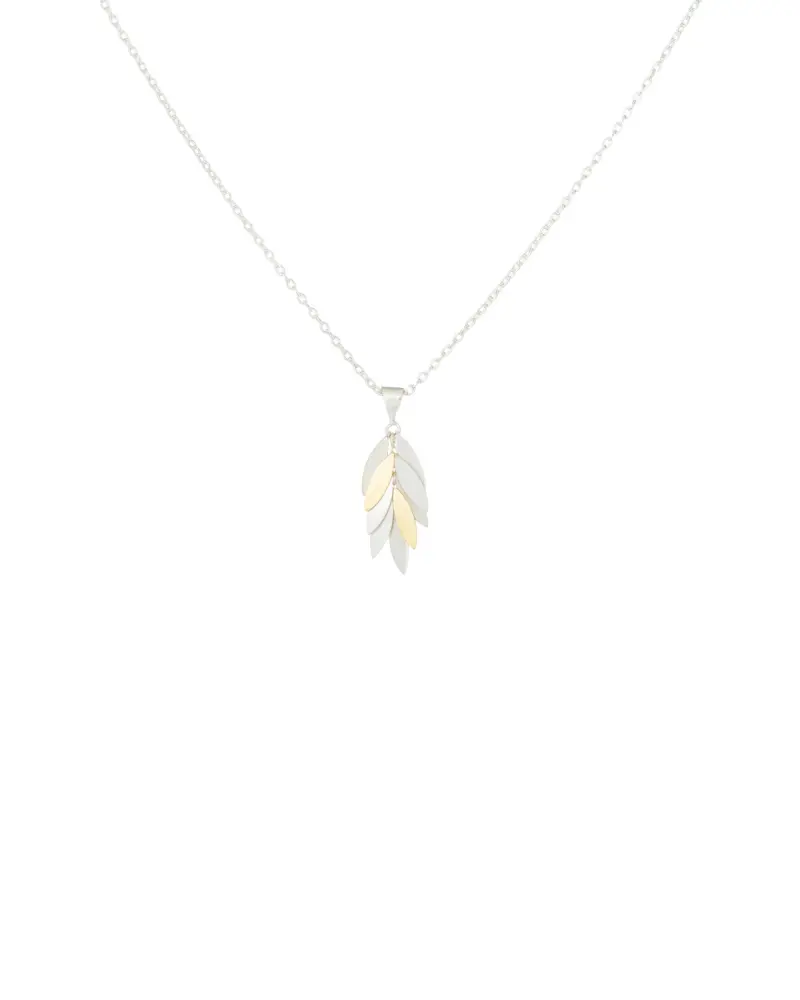 Sia Taylor KLN3 SG Silver Falling Leaf Pendant 1