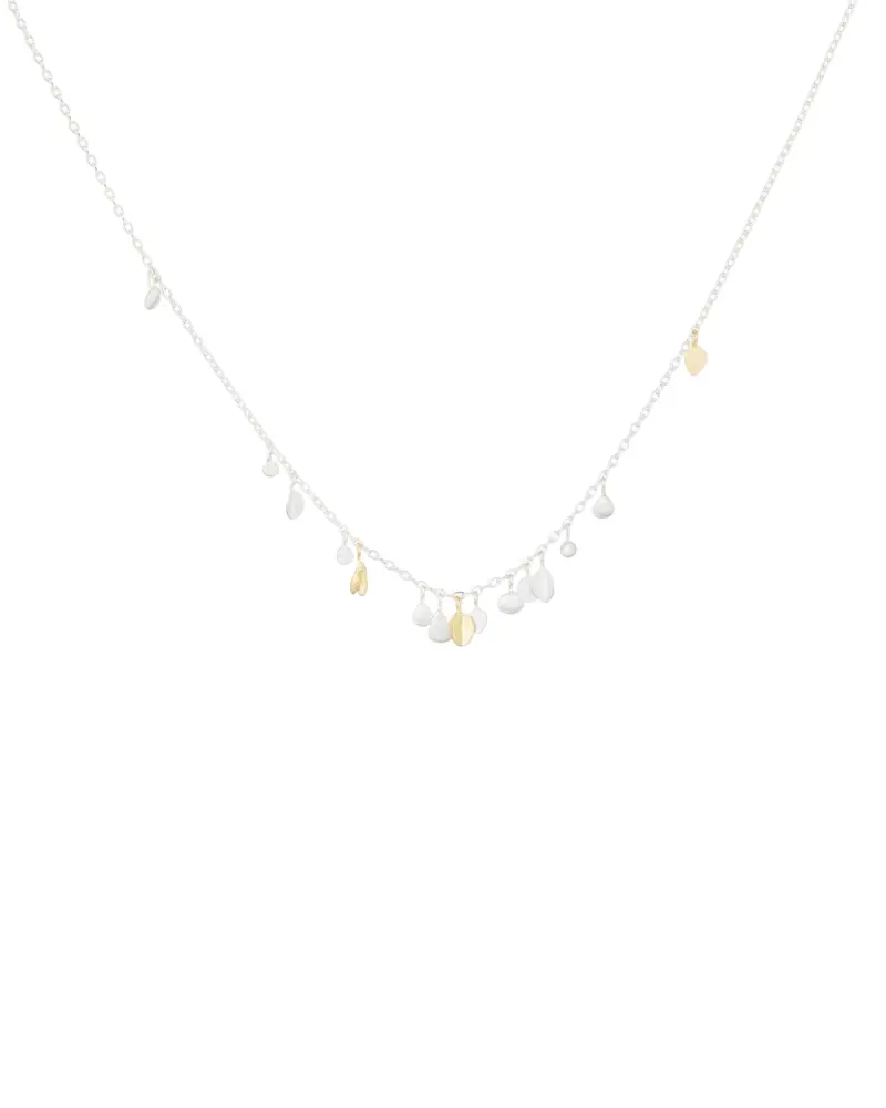 Sia Taylor MN18 SG Silver Scattered Seed Necklace 1