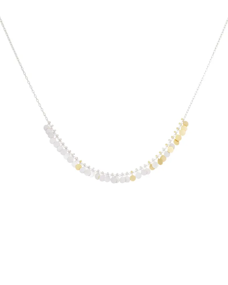 Sia Taylor DN2 SG Silver Dots Arc Necklace 1