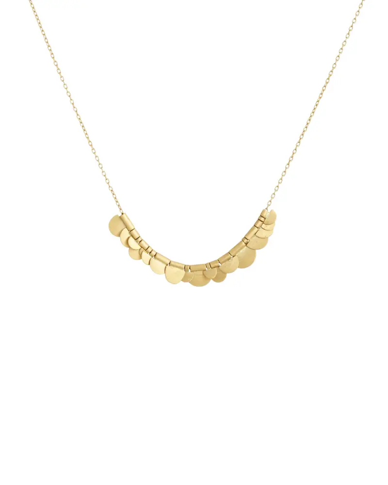 Sia Taylor KN2 Y Yellow Gold Flora Necklace WB