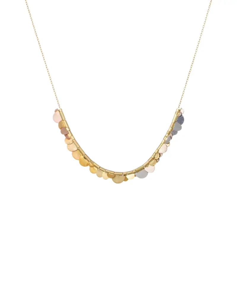 Sia Taylor KN3 Y Rainbow Golds Flora Necklace WB