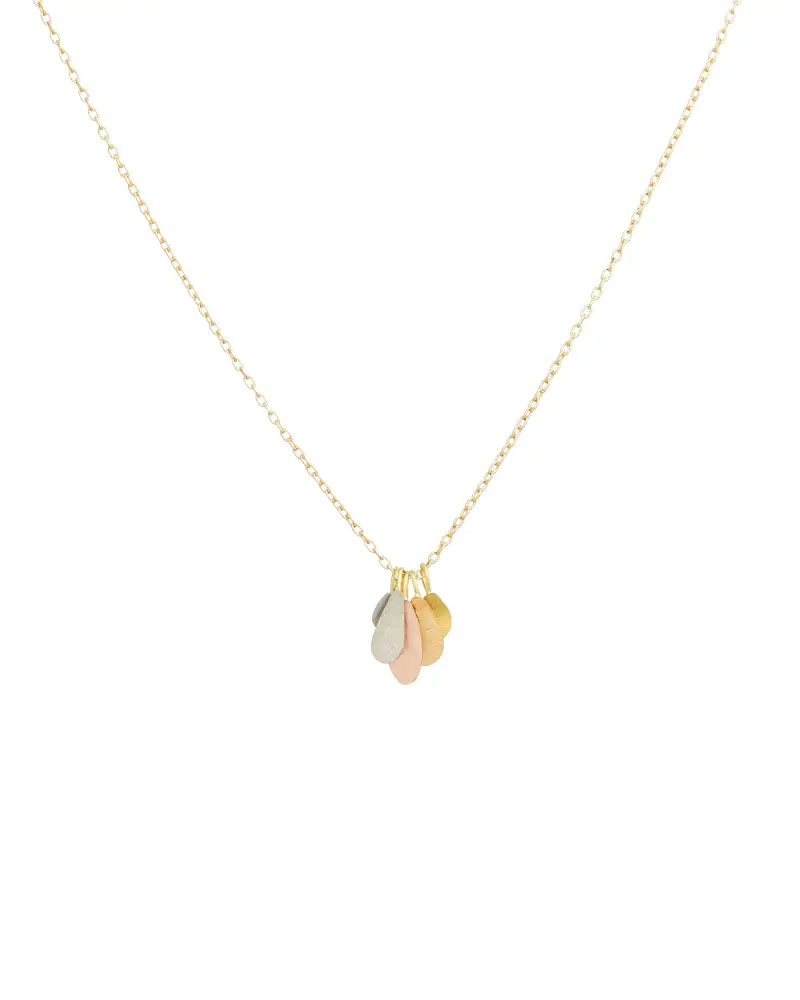 Sia Taylor TN7 Y Raindrops Gold Pendant WB